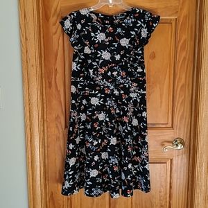 Yathon floral print sleeveless dress XL